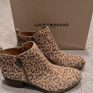 Lucky Brand half boots  size 7.5